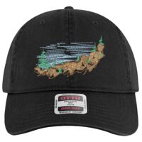 OTTO Garment Washed superior Cotton Twill Six Panel Low Profile Dad Hat Thumbnail