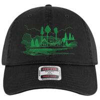 OTTO Garment Washed superior Cotton Twill Six Panel Low Profile Dad Hat Thumbnail