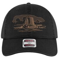 OTTO Garment Washed superior Cotton Twill Six Panel Low Profile Dad Hat Thumbnail