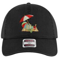 OTTO Garment Washed superior Cotton Twill Six Panel Low Profile Dad Hat Thumbnail