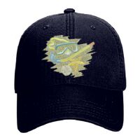OTTO Garment Washed superior Cotton Twill Six Panel Low Profile Dad Hat Thumbnail