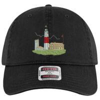 OTTO Garment Washed superior Cotton Twill Six Panel Low Profile Dad Hat Thumbnail