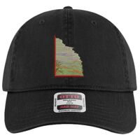 OTTO Garment Washed superior Cotton Twill Six Panel Low Profile Dad Hat Thumbnail