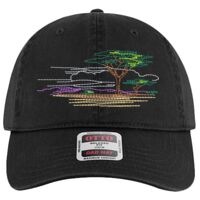 OTTO Garment Washed superior Cotton Twill Six Panel Low Profile Dad Hat Thumbnail