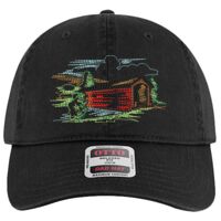 OTTO Garment Washed superior Cotton Twill Six Panel Low Profile Dad Hat Thumbnail