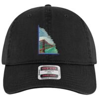 OTTO Garment Washed superior Cotton Twill Six Panel Low Profile Dad Hat Thumbnail