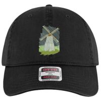 OTTO Garment Washed superior Cotton Twill Six Panel Low Profile Dad Hat Thumbnail