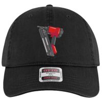 OTTO Garment Washed superior Cotton Twill Six Panel Low Profile Dad Hat Thumbnail