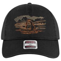 OTTO Garment Washed superior Cotton Twill Six Panel Low Profile Dad Hat Thumbnail