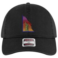 OTTO Garment Washed superior Cotton Twill Six Panel Low Profile Dad Hat Thumbnail