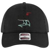 OTTO Garment Washed superior Cotton Twill Six Panel Low Profile Dad Hat Thumbnail