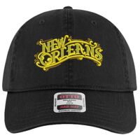 OTTO Garment Washed superior Cotton Twill Six Panel Low Profile Dad Hat Thumbnail