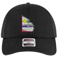 OTTO Garment Washed superior Cotton Twill Six Panel Low Profile Dad Hat Thumbnail