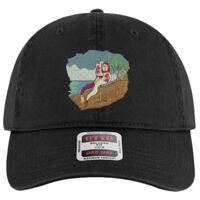 OTTO Garment Washed superior Cotton Twill Six Panel Low Profile Dad Hat Thumbnail