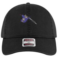 OTTO Garment Washed superior Cotton Twill Six Panel Low Profile Dad Hat Thumbnail