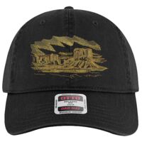 OTTO Garment Washed superior Cotton Twill Six Panel Low Profile Dad Hat Thumbnail