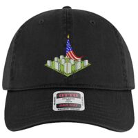 OTTO Garment Washed superior Cotton Twill Six Panel Low Profile Dad Hat Thumbnail