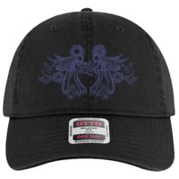 OTTO Garment Washed superior Cotton Twill Six Panel Low Profile Dad Hat Thumbnail