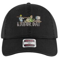 OTTO Garment Washed superior Cotton Twill Six Panel Low Profile Dad Hat Thumbnail