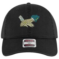 OTTO Garment Washed superior Cotton Twill Six Panel Low Profile Dad Hat Thumbnail