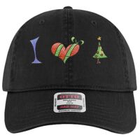 OTTO Garment Washed superior Cotton Twill Six Panel Low Profile Dad Hat Thumbnail