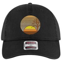 OTTO Garment Washed superior Cotton Twill Six Panel Low Profile Dad Hat Thumbnail