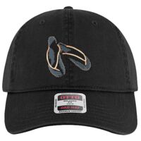 OTTO Garment Washed superior Cotton Twill Six Panel Low Profile Dad Hat Thumbnail