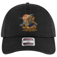 OTTO Garment Washed superior Cotton Twill Six Panel Low Profile Dad Hat Thumbnail