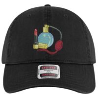 OTTO Garment Washed superior Cotton Twill Six Panel Low Profile Dad Hat Thumbnail