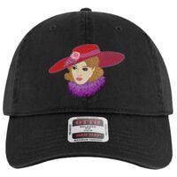 OTTO Garment Washed superior Cotton Twill Six Panel Low Profile Dad Hat Thumbnail