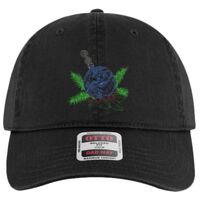 OTTO Garment Washed superior Cotton Twill Six Panel Low Profile Dad Hat Thumbnail