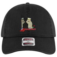 OTTO Garment Washed superior Cotton Twill Six Panel Low Profile Dad Hat Thumbnail