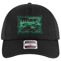 OTTO Garment Washed superior Cotton Twill Six Panel Low Profile Dad Hat Thumbnail