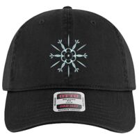 OTTO Garment Washed superior Cotton Twill Six Panel Low Profile Dad Hat Thumbnail