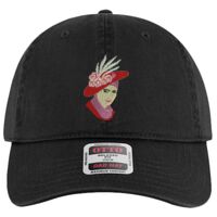 OTTO Garment Washed superior Cotton Twill Six Panel Low Profile Dad Hat Thumbnail