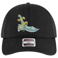 OTTO Garment Washed superior Cotton Twill Six Panel Low Profile Dad Hat Thumbnail