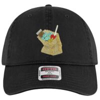 OTTO Garment Washed superior Cotton Twill Six Panel Low Profile Dad Hat Thumbnail