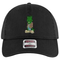 OTTO Garment Washed superior Cotton Twill Six Panel Low Profile Dad Hat Thumbnail