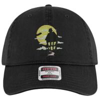 OTTO Garment Washed superior Cotton Twill Six Panel Low Profile Dad Hat Thumbnail