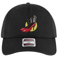 OTTO Garment Washed superior Cotton Twill Six Panel Low Profile Dad Hat Thumbnail