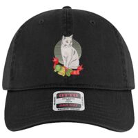 OTTO Garment Washed superior Cotton Twill Six Panel Low Profile Dad Hat Thumbnail