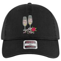 OTTO Garment Washed superior Cotton Twill Six Panel Low Profile Dad Hat Thumbnail