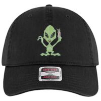 OTTO Garment Washed superior Cotton Twill Six Panel Low Profile Dad Hat Thumbnail