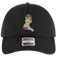 OTTO Garment Washed superior Cotton Twill Six Panel Low Profile Dad Hat Thumbnail