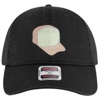 OTTO Garment Washed superior Cotton Twill Six Panel Low Profile Dad Hat Thumbnail