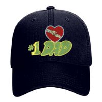 OTTO Garment Washed superior Cotton Twill Six Panel Low Profile Dad Hat Thumbnail
