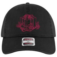 OTTO Garment Washed superior Cotton Twill Six Panel Low Profile Dad Hat Thumbnail