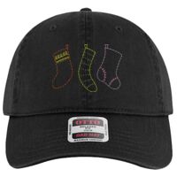 OTTO Garment Washed superior Cotton Twill Six Panel Low Profile Dad Hat Thumbnail