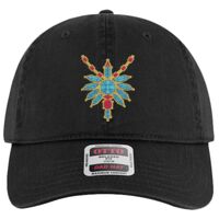 OTTO Garment Washed superior Cotton Twill Six Panel Low Profile Dad Hat Thumbnail