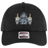 OTTO Garment Washed superior Cotton Twill Six Panel Low Profile Dad Hat Thumbnail